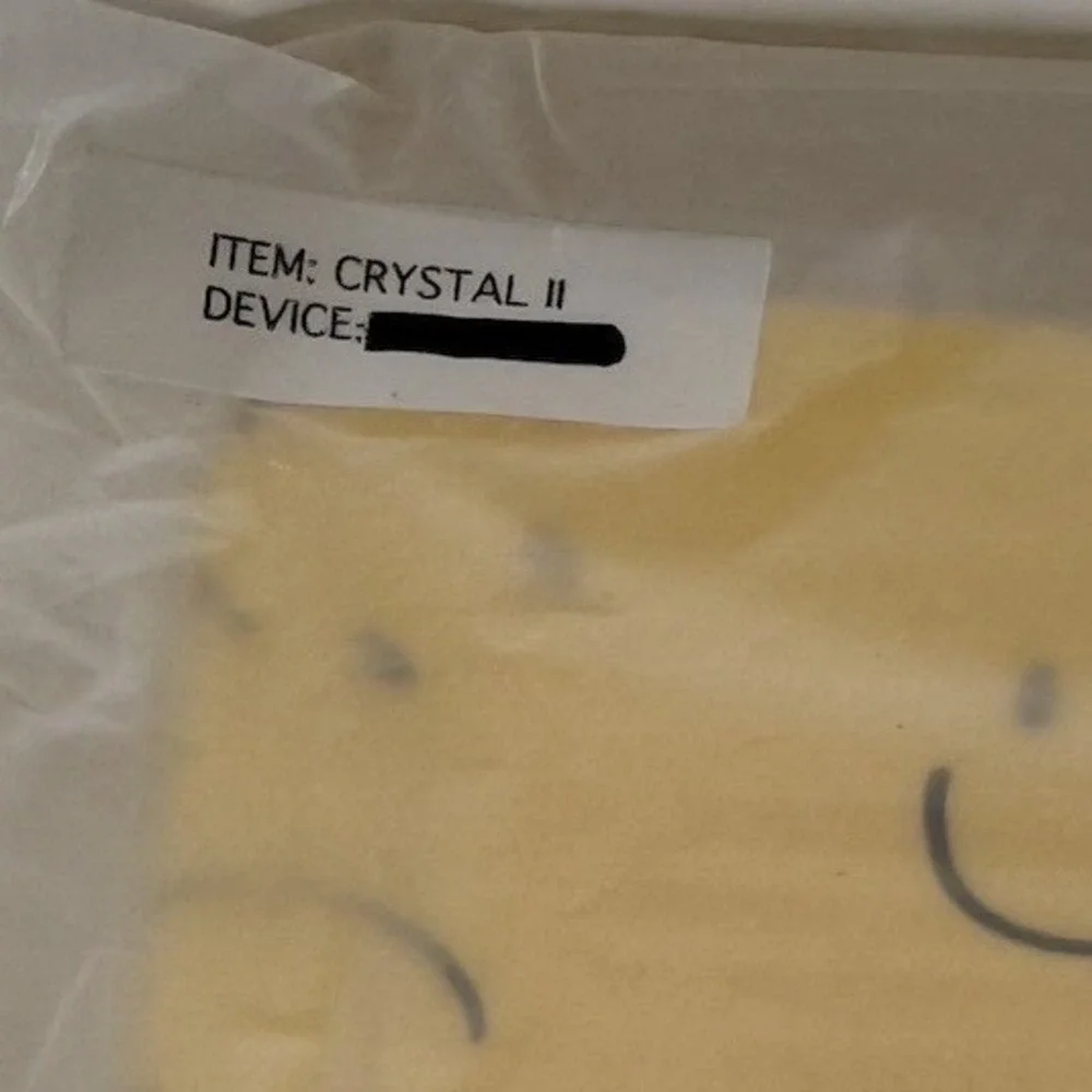 Yellow Happy Face Clear Hybrid Phone Case iPhone 13 Pro Max Crystal II‎ 81-03
